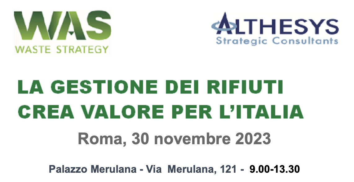 La gestione dei rifiuti crea valore per l'Italia